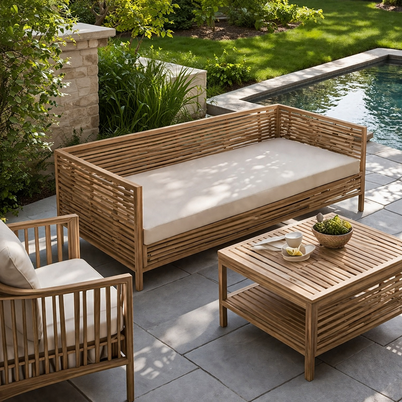 Outdoor Custom Couch Seat Cushions