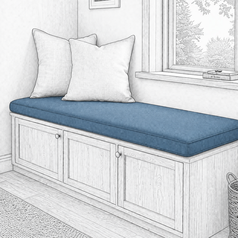 Indoor Corner Bench Cushions