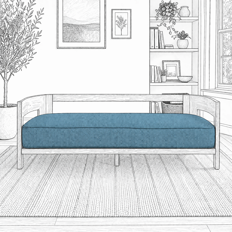 Custom Seat Cushions for Couch/Sofa