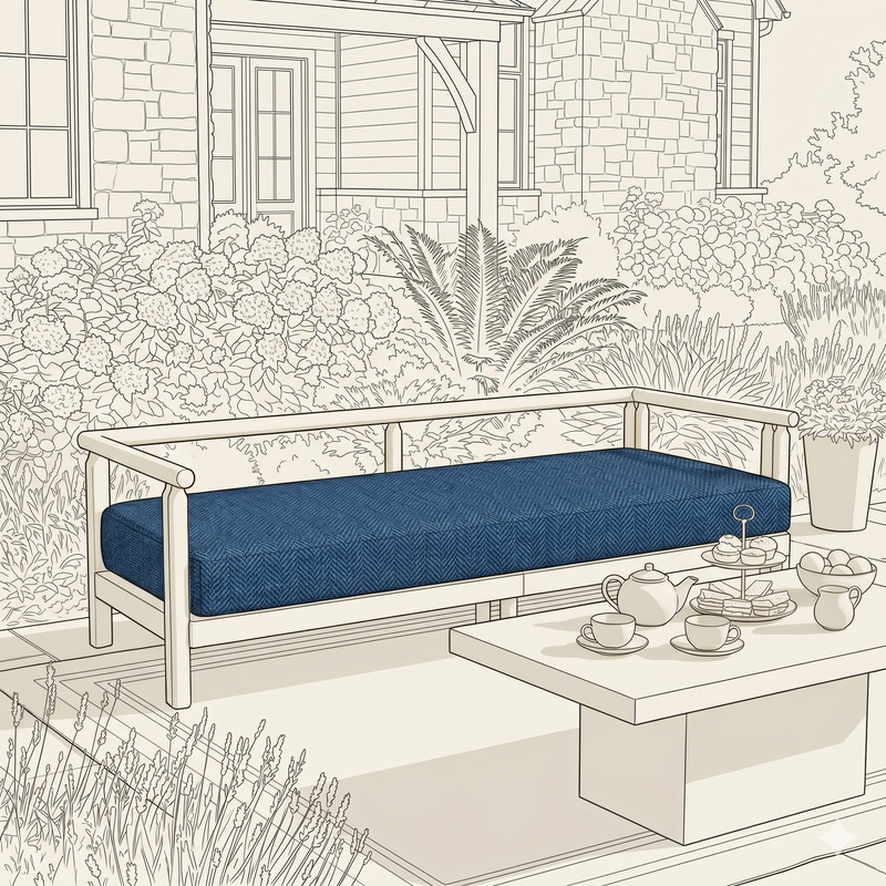 Custom Outdoor Sofa Cushions