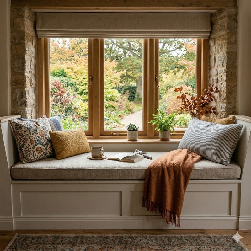 Rectangle & Square Window Seat Cushions