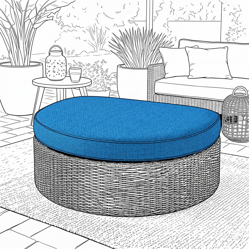 Semi-Round Custom Cushions