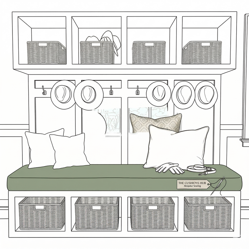 Mudroom & Entryway Bench Cushions